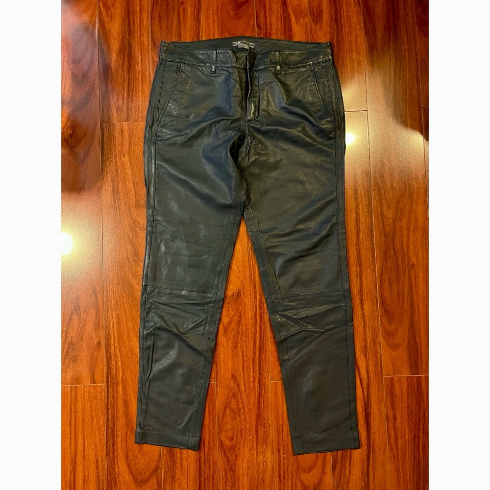 Vince Genuine Leather Pants Size 4